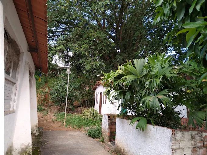 Caminho de acesso ao terreiro
